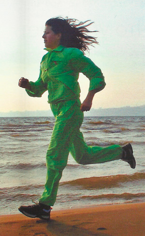 бег женщины фото